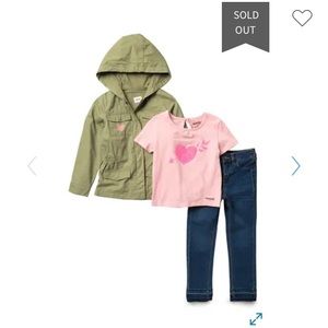 Hudson Lightweight Twill Jacket & Short Sleeve Tee